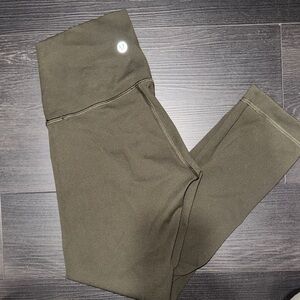 lululemon athletica Olive Green Leggings